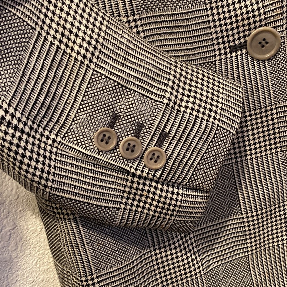 houndstooth blazer Armani‎